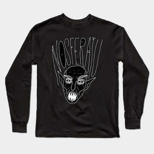 Nosferatu's Head Long Sleeve T-Shirt